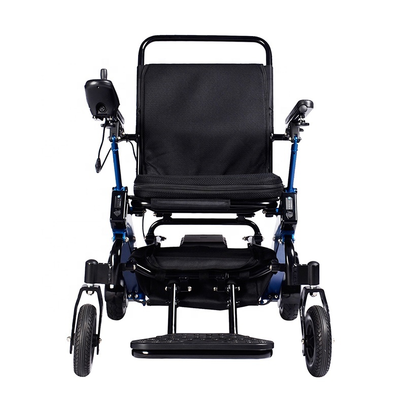 Medical Equipments handicapped comfortable electric wheelchair for heavy weight portable electric wheelchair