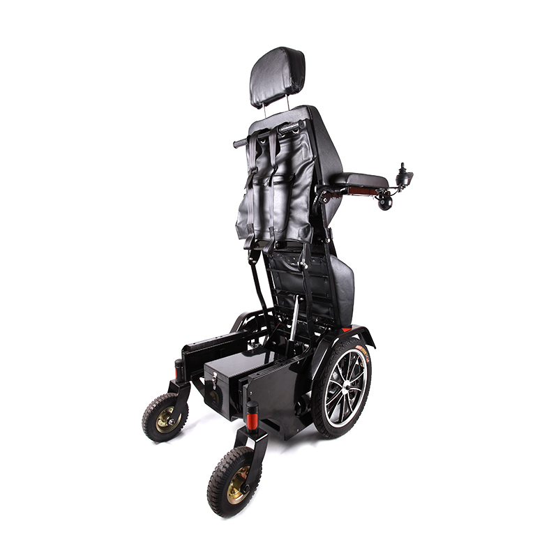 Can lie flat standing intelligent walking for disabled people electric leg backrest