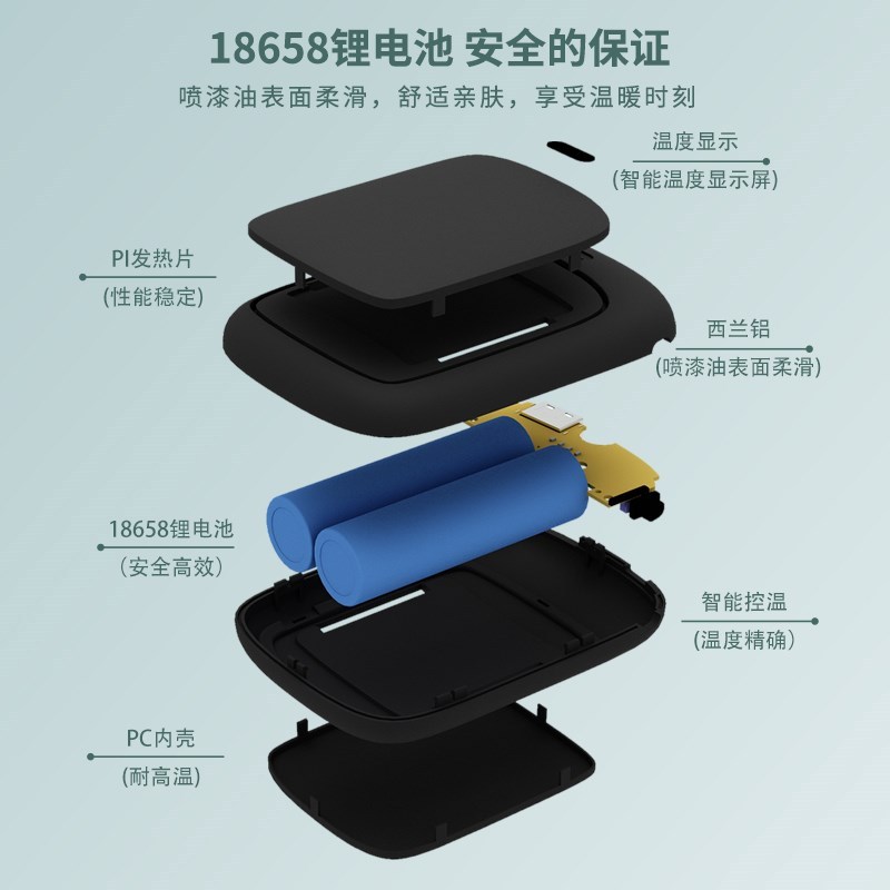 Winter Hot USB Rechargeable Reusable Cute Mini Pocket Hand Warmer Portable 5000mAh Electric Power Bank Hand Warmer