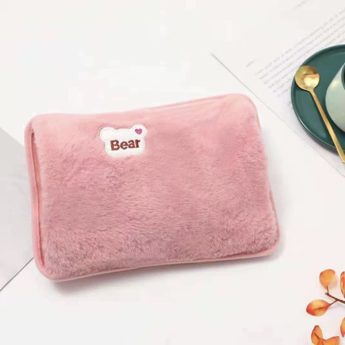 Rechargeable Hot Water Bag Heat Pack Electric Hand Warmer with Cover
