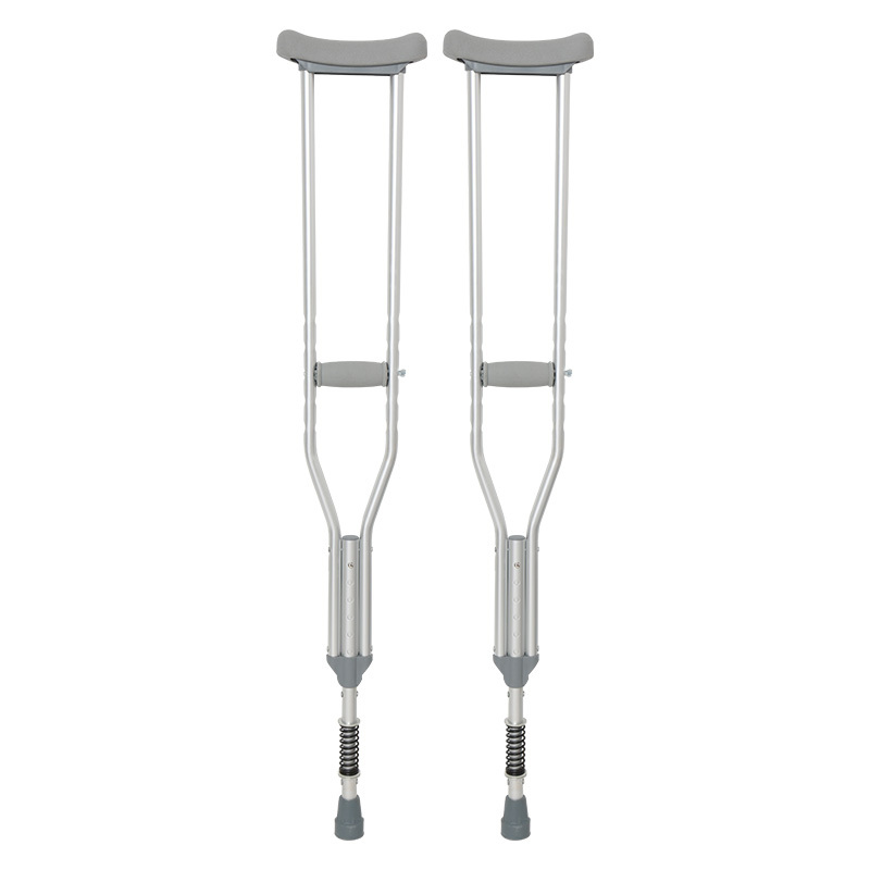 Aluminum alloy adjustable axillary crutches Damping axillary crutch
