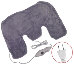 Soft Flannel Microwave Electric Heating Pad For Neck And Shoulders Wrap Around Back Pain Relief