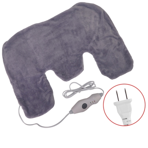 Soft Flannel Microwave Electric Heating Pad For Neck And Shoulders Wrap Around Back Pain Relief