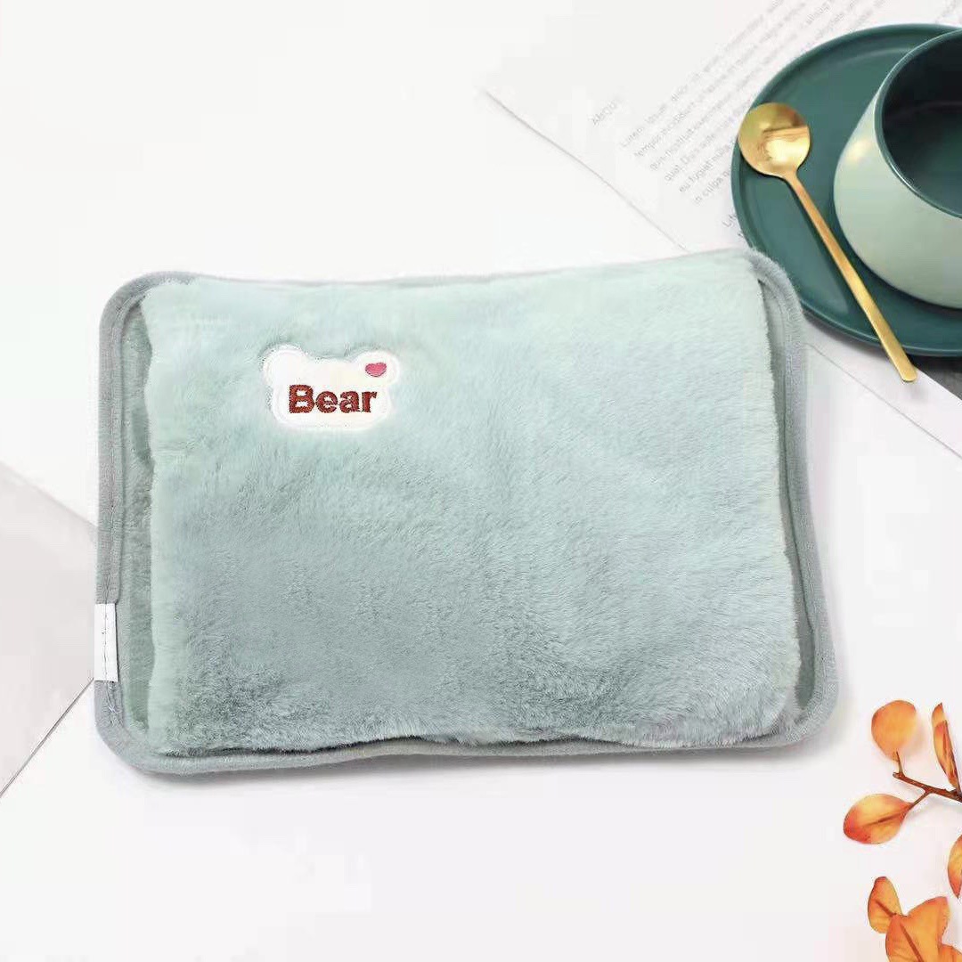 Rechargeable electric hot water bottle