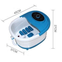 Feet spa blood circulation pedicure machine water foot massager with heating bubble