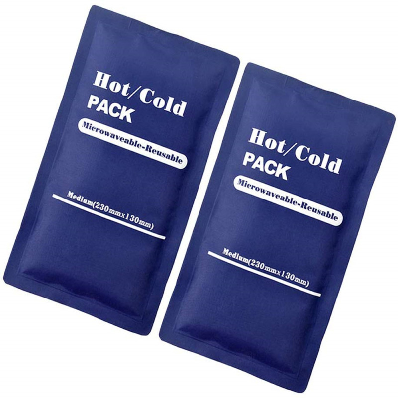 Sports Injury Pain Relieve Reusable Soft Body Gel Beads Hot Cold Therapy Ice Packs