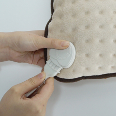 electric heating pillow for pain with cosy fleece material