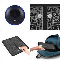 best selling product 2021 ems foot massager mat for feet leg reshaping massage
