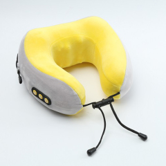 Heating Neck U shaped Pillow Travel Cervical Pillow with Memory Foam Infrared Ray Heating with for Neck Stiff & Sore Relief