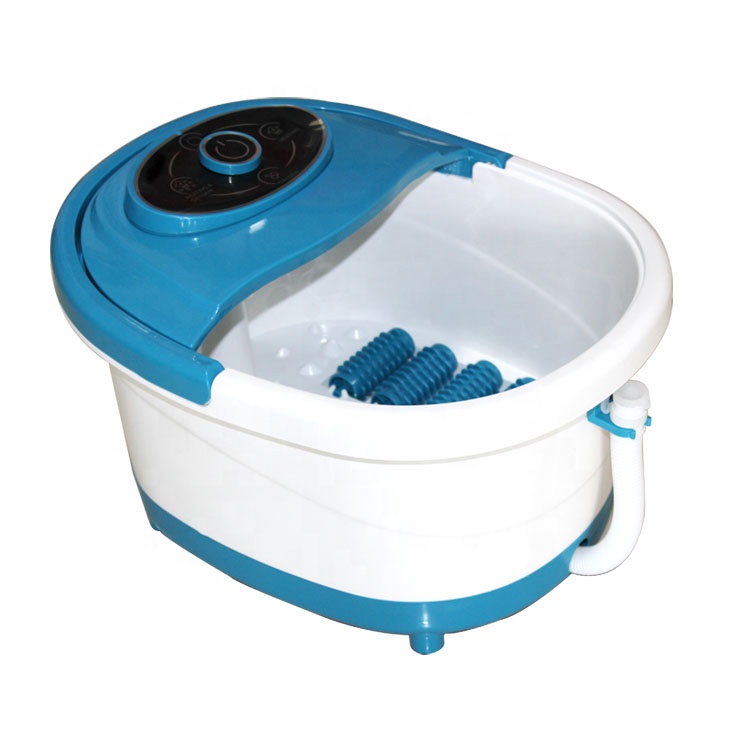 Feet spa blood circulation pedicure machine water foot massager with heating bubble