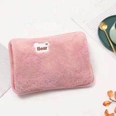 Rechargeable electric hot water bottle