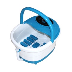 Feet spa blood circulation pedicure machine water foot massager with heating bubble
