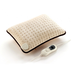 electric heating pillow for pain with cosy fleece material
