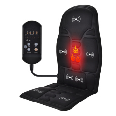 Vibration Massage Cushion Home Office Car Seat Massager Infrared Heating Mat Full Body Massager Back Pain Relief