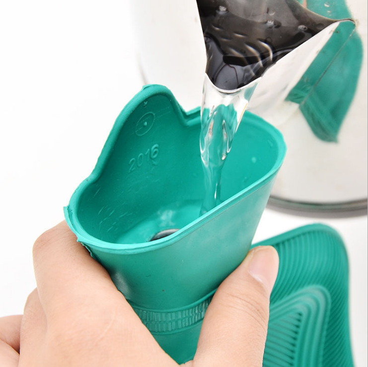 Rubber injection hot water bag