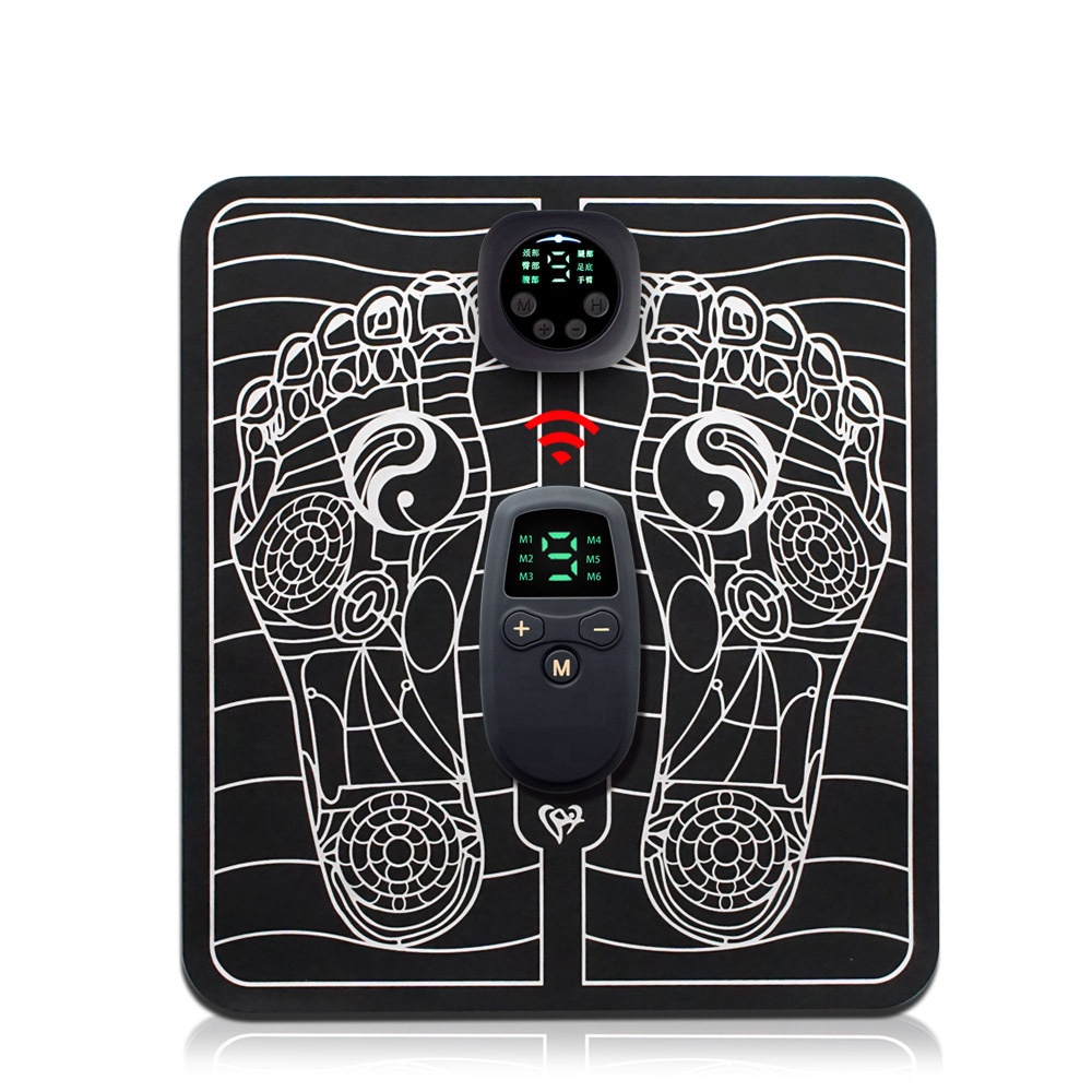 best selling product 2021 ems foot massager mat for feet leg reshaping massage