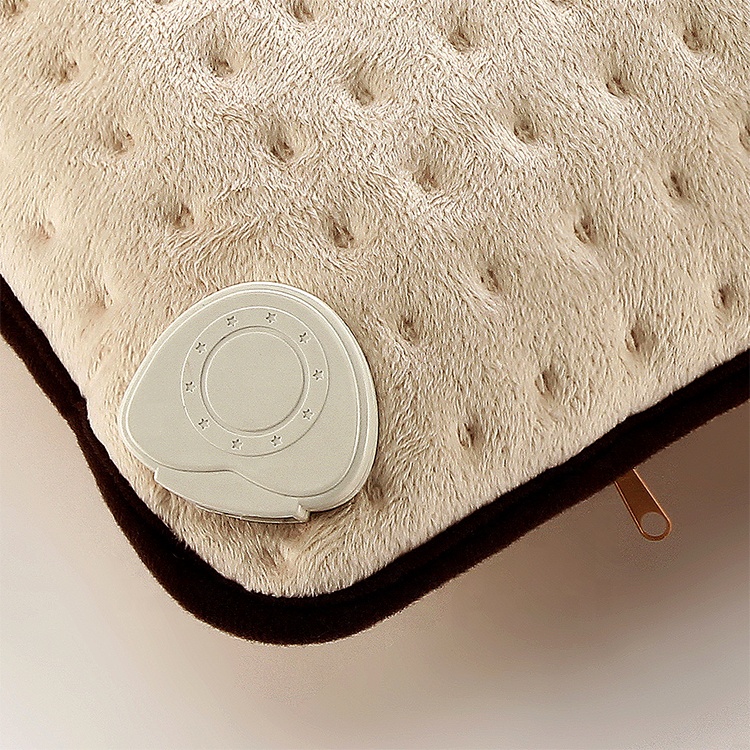 electric heating pillow for pain with cosy fleece material