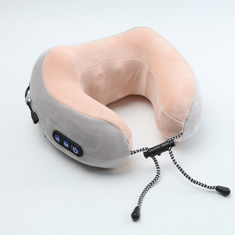 Heating Neck U shaped Pillow Travel Cervical Pillow with Memory Foam Infrared Ray Heating with for Neck Stiff & Sore Relief