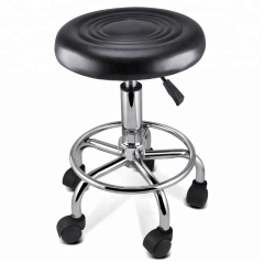 Hospital Furniture Stainless Steel Lifting Medical Mobile Doctor Stool With Castors