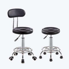 Hospital Furniture Stainless Steel Lifting Medical Mobile Doctor Stool With Castors