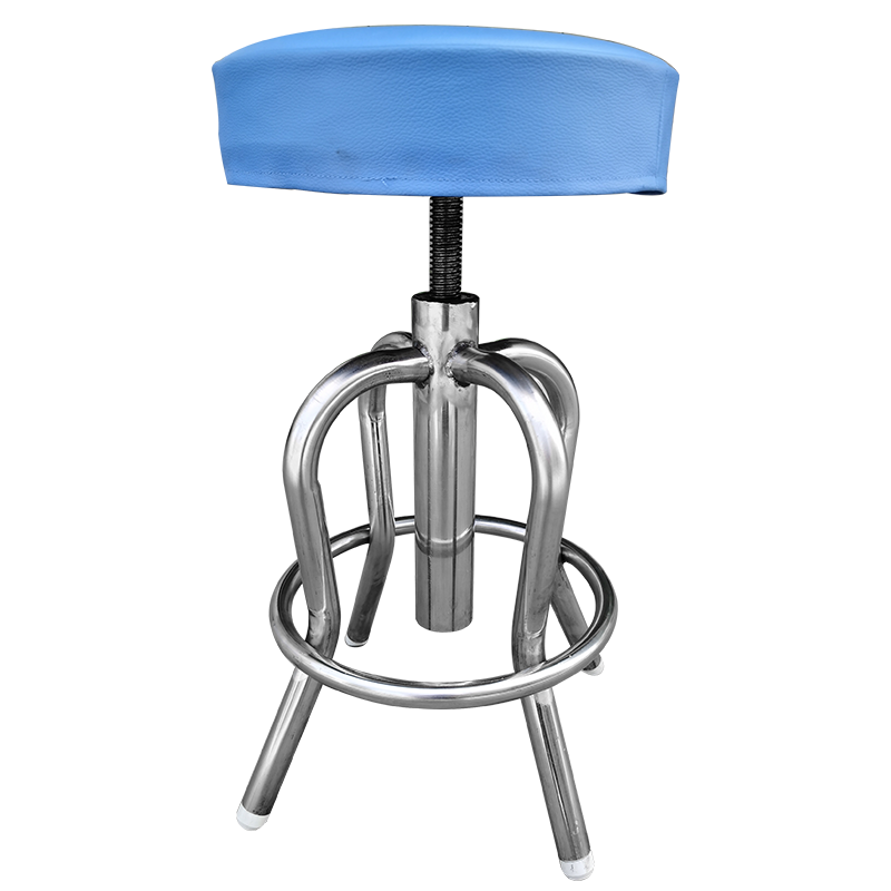 Hocehy Medical Hospital Furniture Stainless Steel Lifting Mobile Doctor Office Chairs