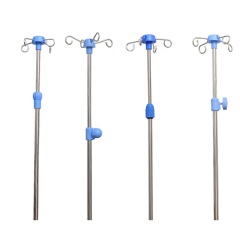 Wholesale IV pole stand cheap IV pole stand for retractable hospital bed