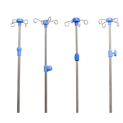 Wholesale IV pole stand cheap IV pole stand for retractable hospital bed