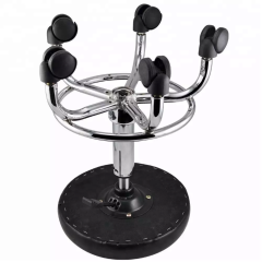 Hospital Furniture Stainless Steel Lifting Medical Mobile Doctor Stool With Castors