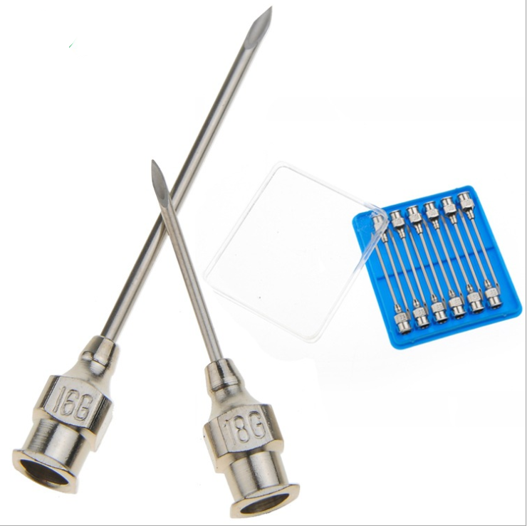 Poultry Livestock Metal Vaccination Needles Veterinary Stainless Steel