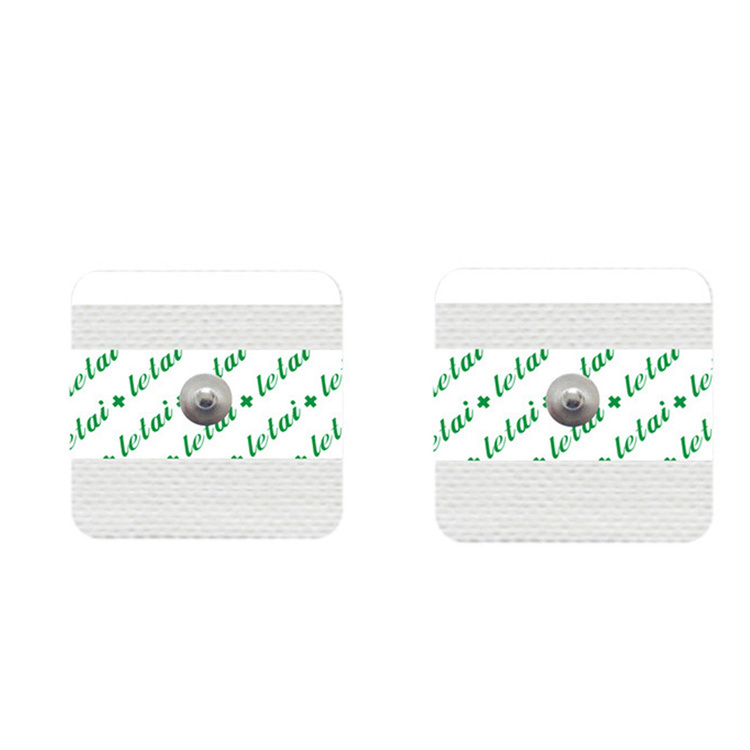 Non- Woven Fabric Foam Material Medical Equipment Disposable ECG Electrodes