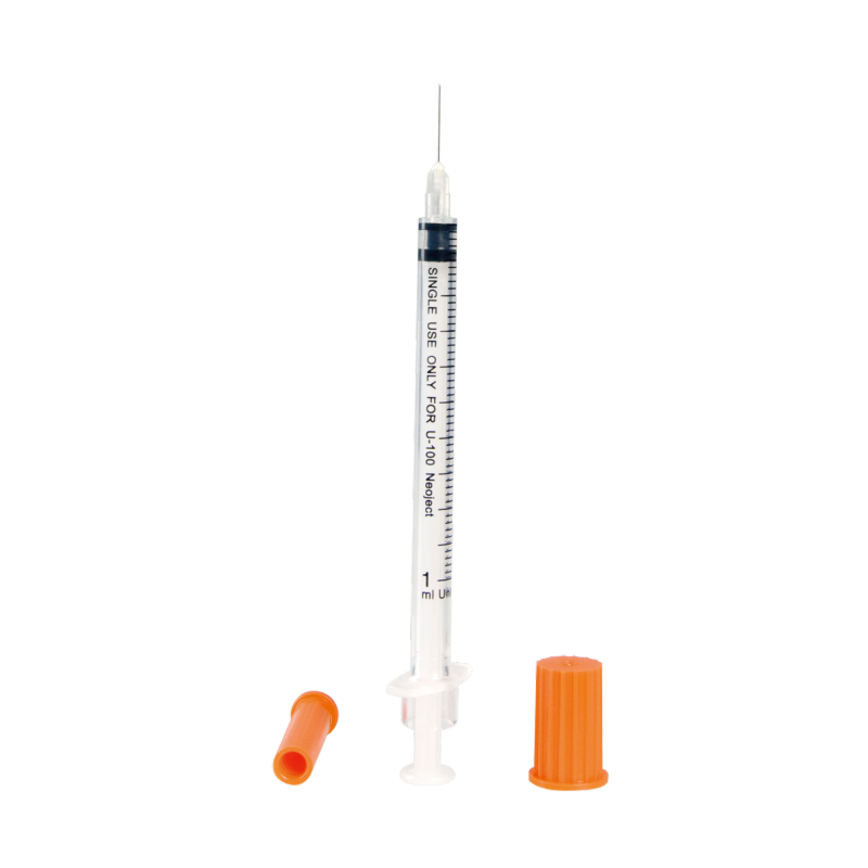 approved 1ml disposable syringe and needle insulin syringe