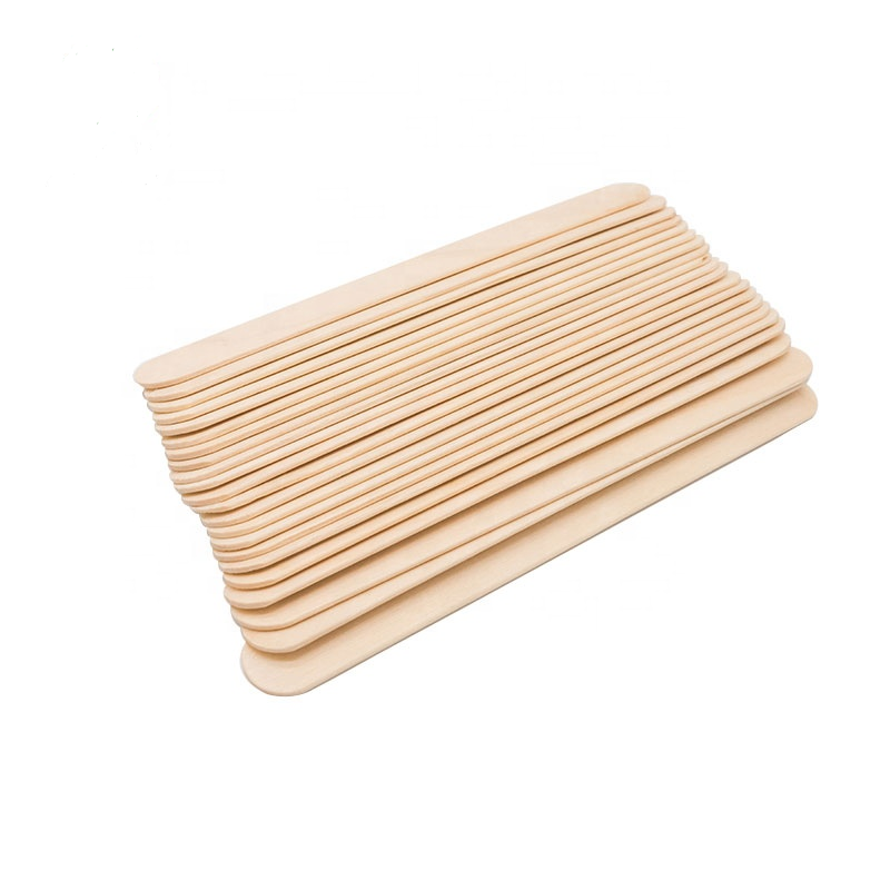 Eco-Friendly Disposable Durable Nature Medical Supplies Sterile Wooden Tongue Depressor