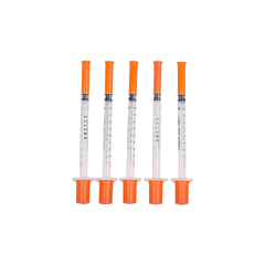 approved 1ml disposable syringe and needle insulin syringe