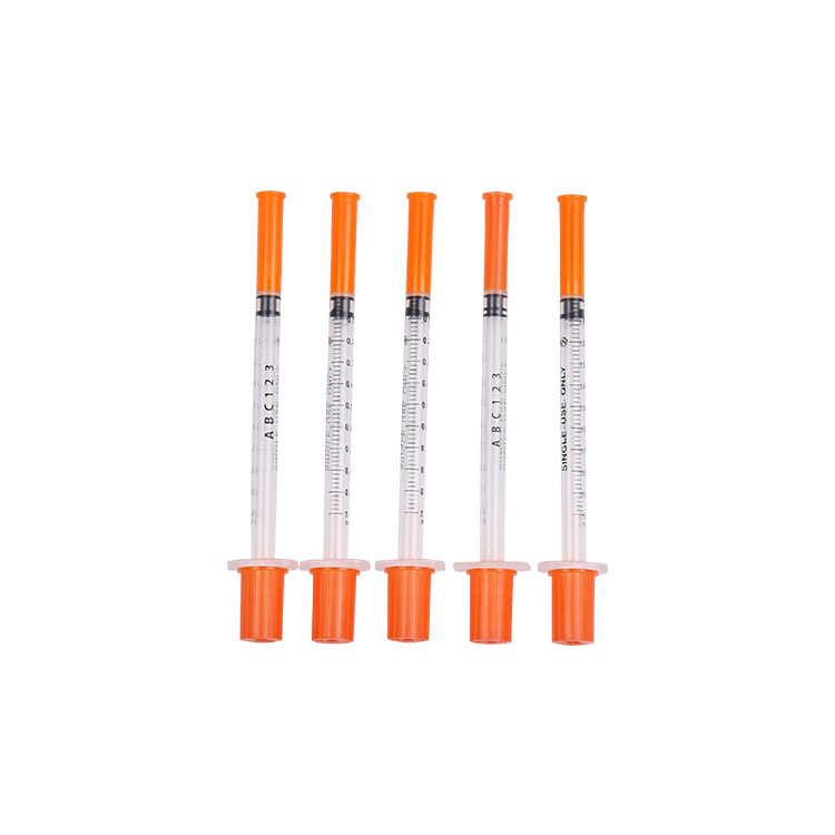 approved 1ml disposable syringe and needle insulin syringe