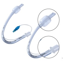 Disposable medical reinforced trachea cannula endotracheal tubes with or without cuff