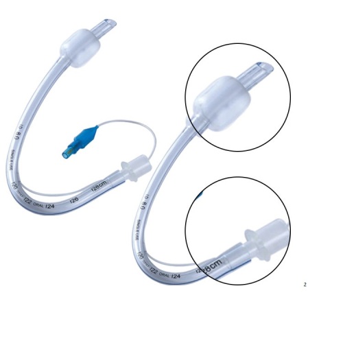 Disposable medical reinforced trachea cannula endotracheal tubes with or without cuff