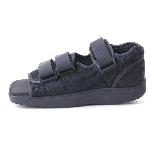 Premium Post Op Broken Toe/Foot Fracture Square Toe Walking Shoe Cast Shoes