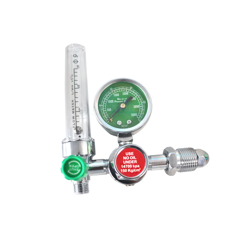 Level Regulator for Oxygen Cylinder Oxygen Regulator with Flow Meter