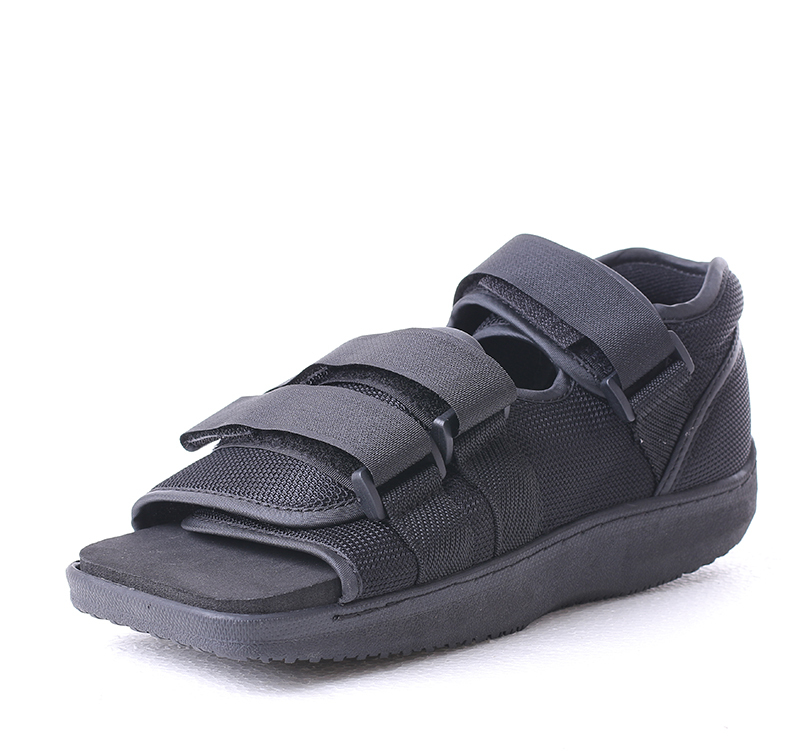 Premium Post Op Broken Toe/Foot Fracture Square Toe Walking Shoe Cast Shoes