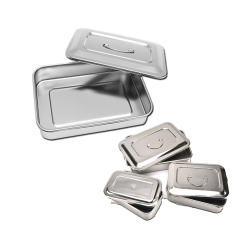 Ware Surgical instrument Trays Medicine Tray Stainless Steel Instrument Trays With Lid