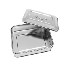 Ware Surgical instrument Trays Medicine Tray Stainless Steel Instrument Trays With Lid