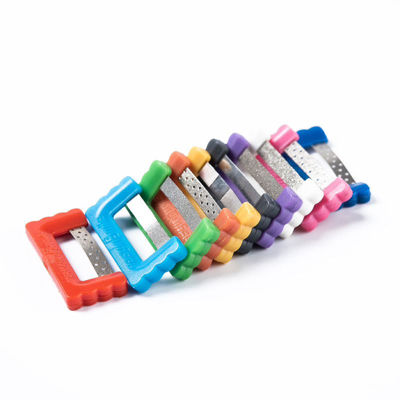 Easyinsmile New Design Strip Dental Orthodontic Cutters Instruments Manual IPR Stripping System Kit for Polishing