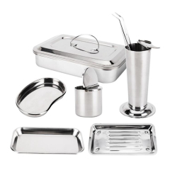 Stainless Steel Kidney Bowl Curved Trays Dental Tool Docters Use Trays