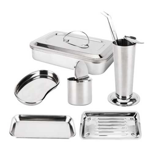Stainless Steel Kidney Bowl Curved Trays Dental Tool Docters Use Trays