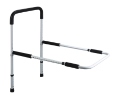 Adjustable Height Bed Safety Rail With Storage Pocket Elderly Bed Support Rail Aids Home Assist Handle