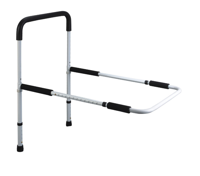 Adjustable Height Bed Safety Rail With Storage Pocket Elderly Bed Support Rail Aids Home Assist Handle