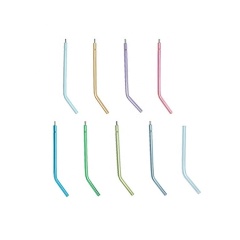 Factory Supply Metal Disposable Dental Air Water Syringe Tips 3 Ways Syringe Tip