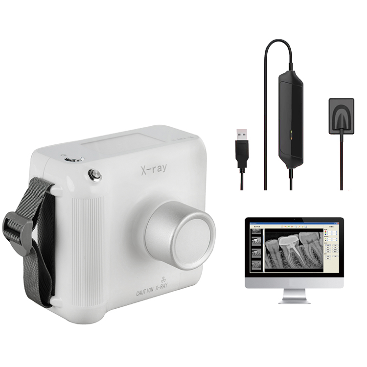 Factory supply cheap price portable digital dental x-ray machine and x ray sensor