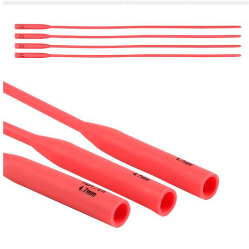 6-30 Fr/Ch red latex urethral catheter