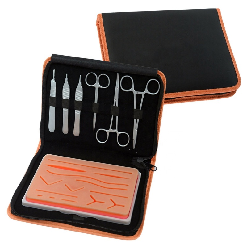 Suture Practice Kit for Medical Nursing School Students Surgical Suture Training with Suture Pad
